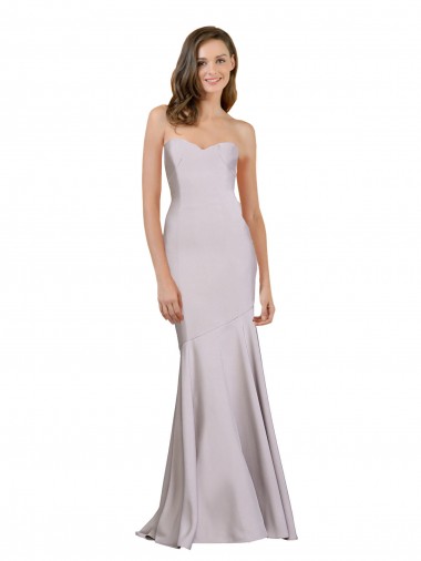 Buy Crepe Mermaid Prom Dress with Low Back UK